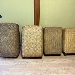 【お譲りします】かご4つの画像