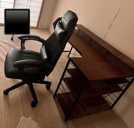 デスクとチェア　SET 中古
