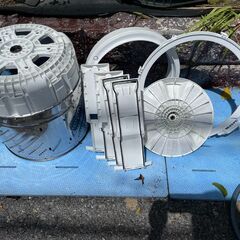 洗濯機の分解クリーニング行っています！配送設置込み　2019年製　Panasonic10K洗濯機DDモーター　分解クリーニング済み！！の画像