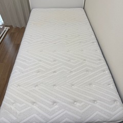 ニトリ シングルベッド+マットレスセットの画像