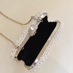 結婚式　ポーチ　ハンドバッグ　びひん美品の画像
