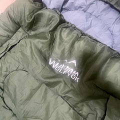 寝袋 シュラフ wolfyok(ウルフヨック) キャンプ・登山 アウトドア用の画像