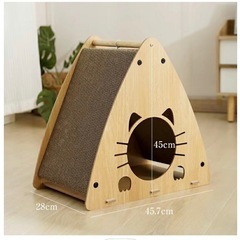 猫　爪研ぎの画像