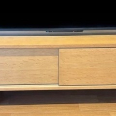 無印良品　TVボード　テレビボード　テレビ台　オークAVラックの画像