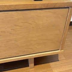 無印良品　TVボード　テレビボード　テレビ台　オークAVラックの画像
