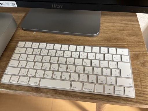 Mac mini M1＋27インチモニター＋Appleキーボード　初期化済みすぐ使えます