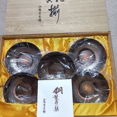 銅製茶道具の画像
