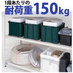 業務用 頑丈な金属 ラック 収納棚の画像
