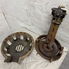 鋳物コンロ LPガス 厨房 厨房機器 店舗 店舗用品 五徳 業務用 ガスコンロ 調理器具 飲食店 ③ A0688の画像