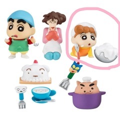 ☆新品未開封　クレヨンしんちゃん　お料理マスコット　ひまわり&クリーム☆ の画像