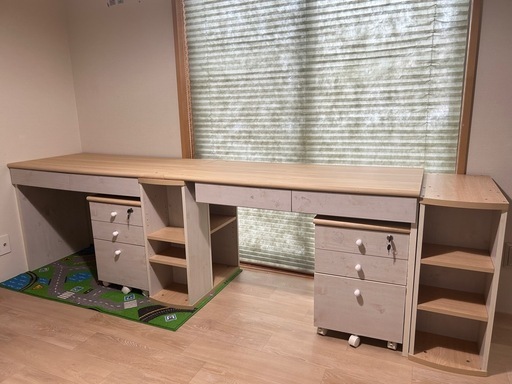 ツインデスク 勉強机 学習机