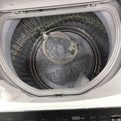 【ジャングルジャングル広陵店】洗濯機　シャープ　5.5kg　乾燥機能(3.5kg)付き　2021年製　【ジモティー特別価格！！】の画像