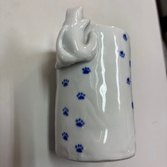 砥部焼猫マグカップの画像