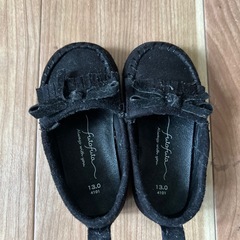 【美品✨】futafutaの 子供用ローファーの画像
