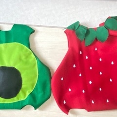 ハロウィン　コスチューム　いちごの画像