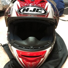 美品 HJC HELMETS F5-15 TROPHY フルフェイスヘルメット　Lサイズの画像