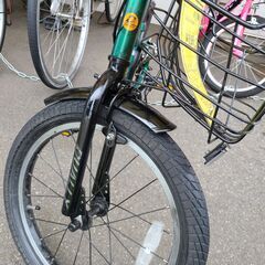 J1635　【リユースのサカイ柏店】 ★店頭にて試乗可★　キッズ自転車　DUALLY　デューリー　グリーン　18インチ　簡易クリーニング済　 中古自転車 　流山市 中古自転車 松戸市 中古自転車 我孫子市 中古自転車 船橋市 中古自転車 守谷市 中古自転車 取手市 中古自転車　の画像