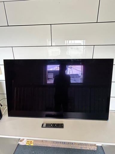 Ⓜ️商品 【土日対応】 SONYソニー株式会社 ブラビア　4K有機EL 55型テレビ(本体壁掛け) KJ-55A8H 2020年　リモコン付き　現状渡し　10-19-07