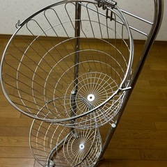 洗濯カゴスチールの画像