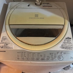 東芝　洗濯機　
の画像