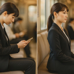 第一印象は姿勢で変わるの画像