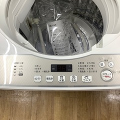 SHARP 全自動洗濯機　【トレファク東大阪店】の画像