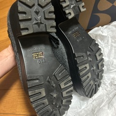 美品　NUOVO グレー ビーズ刺繍 ブーツ　ニコプチ　23cmの画像