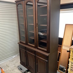 食器棚 水屋 幅1180mm 高さ2000mm 奥行き440mmの画像