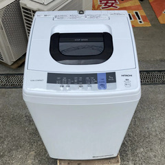 A7935【配達＆取付可能‼】HITACHI 日立 2019年製 洗濯機 全自動洗濯機 縦型 洗濯機　NW-50Cの画像