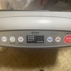 リンナイ　ガスファンヒーターの画像