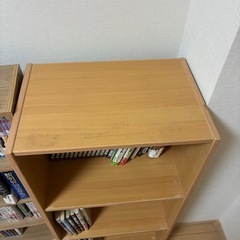 カラーボックス　本棚の画像
