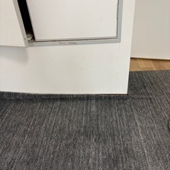 ペット対応カーペット ブラック 江戸間 6畳 261×352cmの画像