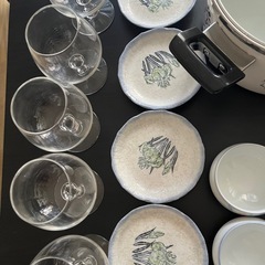 食器・調理器具まとめて14点セット 鍋/グラス/皿の画像