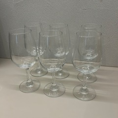 【新品】セリア　ワイングラス6つの画像