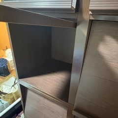 ディノス　飾り棚付き戸棚の画像