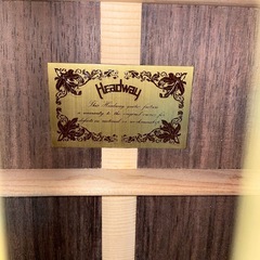HEADWAY HD-106 アコースティックギター 弦錆あり の画像