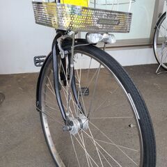 J1637　【リユースのサカイ柏店】 ★店頭にて試乗可★　シティサイクル　BRIDGESTONE　ブリヂストン　Albelt　アルベルト　ブラック　5段変速　オートライト　27インチ　簡易クリーニング済　 中古自転車 　流山市 中古自転車 松戸市 中古自転車 我孫子市 中古自転車 船橋市 中古自転車 守谷市 中古自転車 取手市 中古自転車　参考価格92,800円の画像