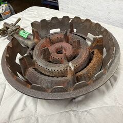鋳物コンロ LPガス 厨房 厨房機器 店舗 店舗用品 五徳 業務用 ガスコンロ 調理器具 飲食店 ④ A0689の画像