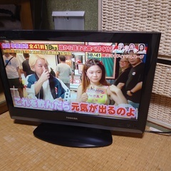 液晶テレビ　東芝レグザの画像
