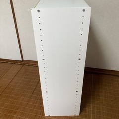 本棚 白の画像