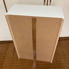 本棚 白の画像