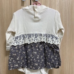 【tete a tete】長袖ロンパース70の画像