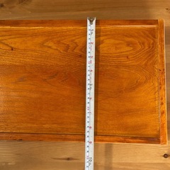 日本国内産　手作り　漆器　お盆　の画像