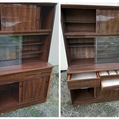 【レトロ風】古民家に合う食器棚の画像