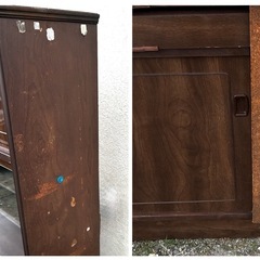 【レトロ風】古民家に合う食器棚の画像