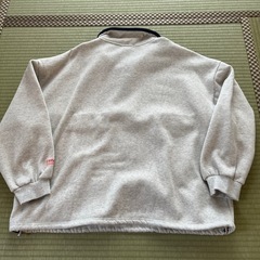 ハーフジップ　スウェットの画像