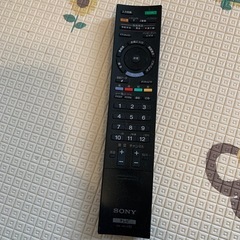 ［SONY］液晶テレビandリモコンの画像