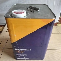 2缶セット　セラミシリコン パーフェクトトップ 水性塗料 ホワイト グレー の画像