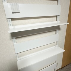 突っ張り棚 ウォールシェルフ  壁面ラック 間仕切りの画像