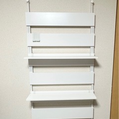 突っ張り棚 ウォールシェルフ  壁面ラック 間仕切りの画像